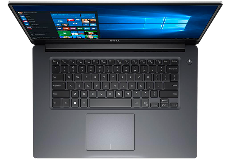 design do Notebook Dell Core i7-7500U