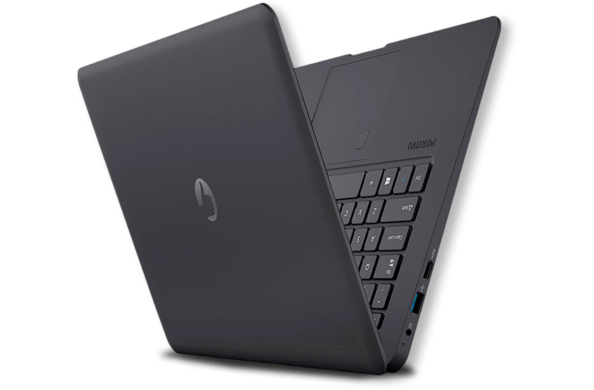 Com tecla para acesso rápido ao aplicativo da Netflix Notebook Positivo Motion Plus Q432A Netflix