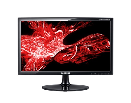 Monitor de 18,5 polegadas da Samsung - Tela Widescreen com tecnologia LCD LED