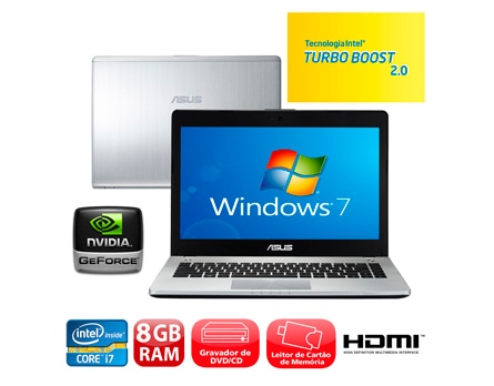 notebook Asus N46VM V3080Q