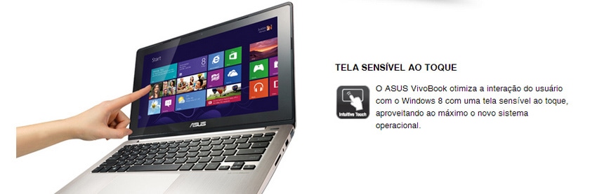 Tela touchscreen retroiluminada em LED com 11.6 polegadas