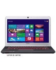 notebook Sony Vaio SVE14A25CBB de frente