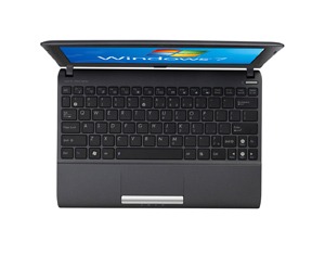 netbook Asus 1025C GRY059S de cima