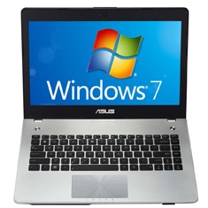 notebook Asus N46VM V3081Q aberto