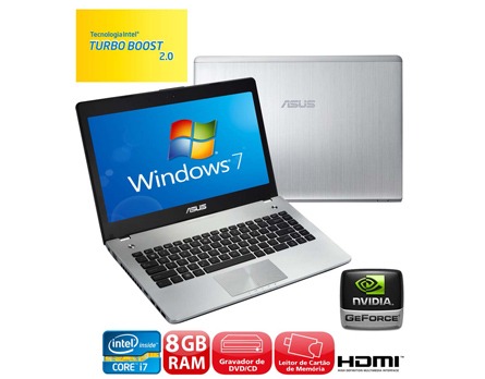 notebook Asus N46VM V3081Q