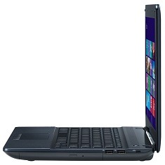 notebook Samsung ATIV Book 2 270E4E KD4 de lado