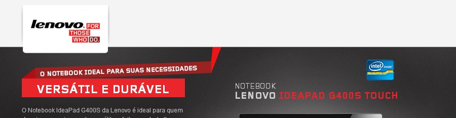 Notebook Touch Lenovo G400s