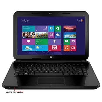 notebook HP 14 d030br tela