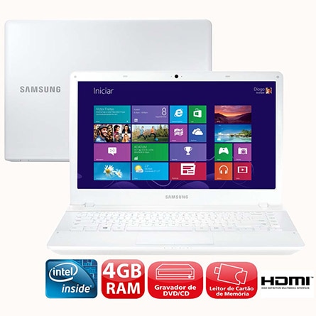 notebook Samsung ATIV Book 2 270E4E KD7