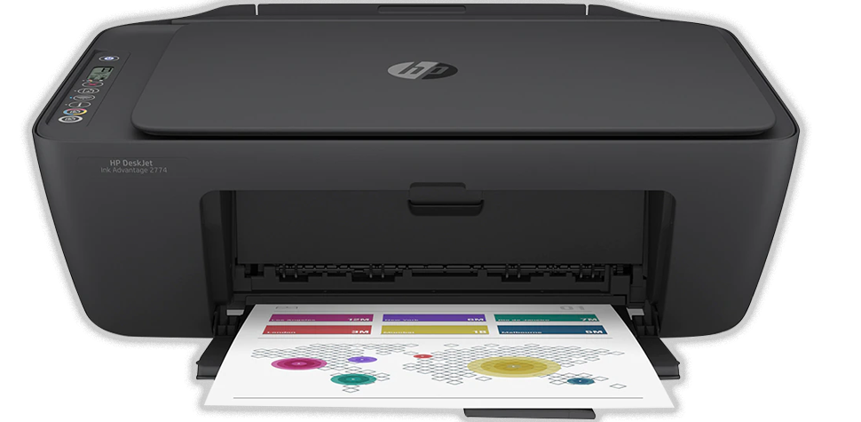 Multifuncional HP Deskjet Ink Advantage 2774 Multifuncional HP Deskjet Ink Advantage 2774