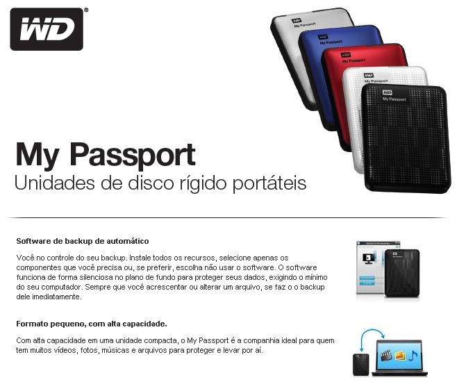 disco rígido my passport