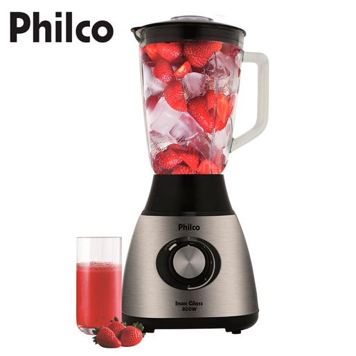 liquidificador philco inox glass