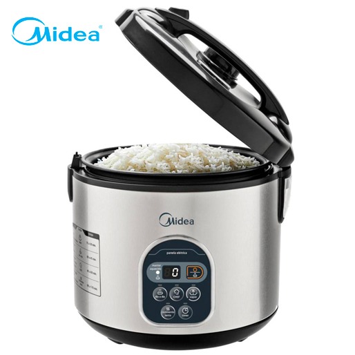 panela elétrica midea liva 1,8 litros – inox