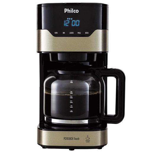 Vem com colher dosadora cafeteira elétrica philco touch pcfd38ch funcões