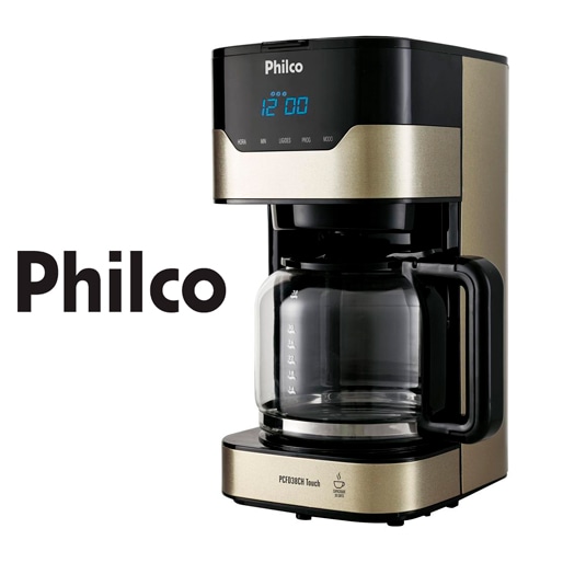 Cafeteira Elétrica Philco Touch PCFD38CH cafeteira elétrica philco touch pcfd38ch