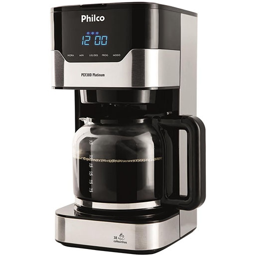 Cafeteira Britânia Capacidade 38 Cafés Preta Cafeteira Eletrica Philco Platinum Pcfd38 Ate 38 Cafes Preta Cafeteiras Eletricas Ponto Frio 9157862