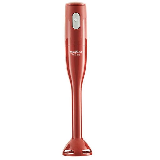 Mixer Britânia BMX200 vermelho design ergonômico