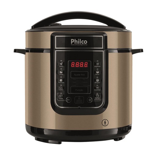Panela Elétrica Pressão Philco PPPC01 Digital 6 Litros