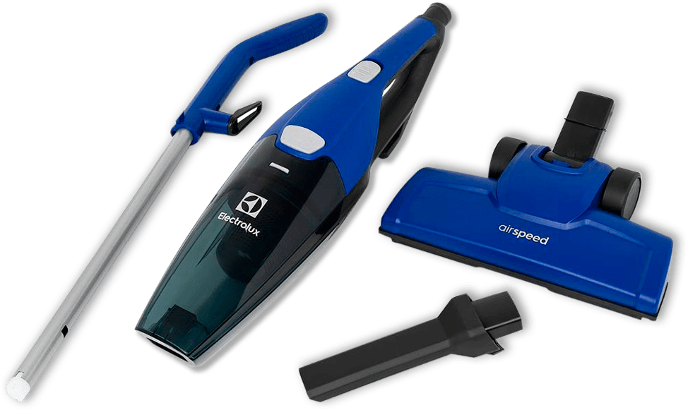 Suporte para guardar o cabo elétrico com segurança e praticidade Aspirador Pó Vertical Electrolux STK10 acessórios pisos cantos