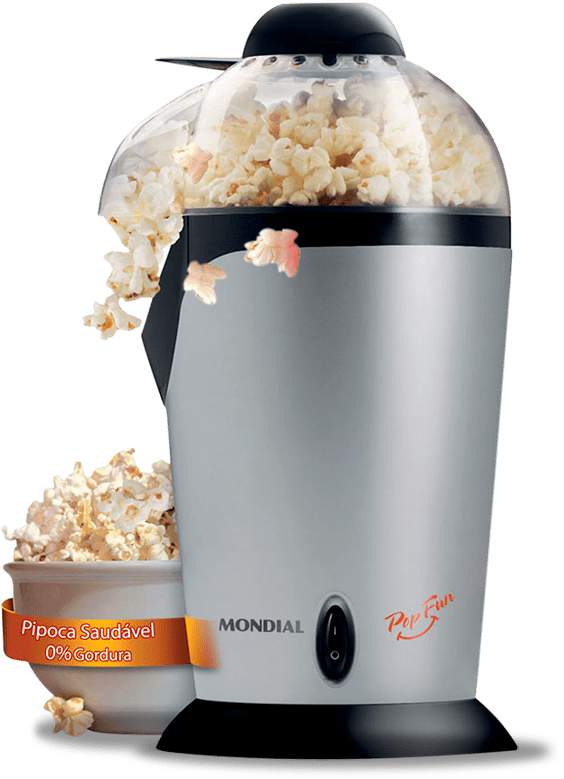Pipoqueira Mondial Pop Fun copo medidor