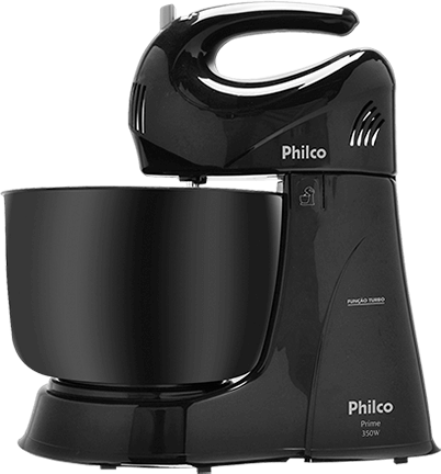 Tigela giratória com movimentação manual Kit para cozinha Philco Prime batedeira