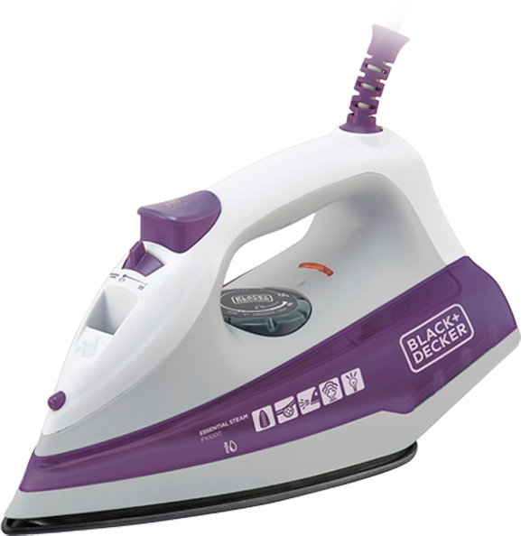 Ferro Vapor Black Decker FX100 função spray