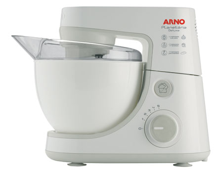 Sua cozinha com ares modernos e sofisticados - A batedeira planetária Arno Deluxe está alinhada às tendências internacionais