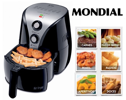 fritadeira elétrica air fryer premium af-01