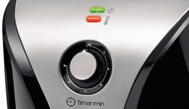 Frigideira elétrica com timer sonoro de 60 minutos