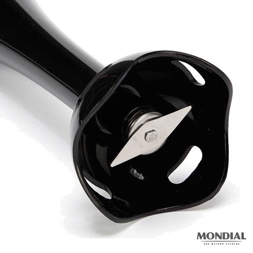 Mixer com corpo desmontável Mixer Mondial Versatile Black M-08 corpo desmontável