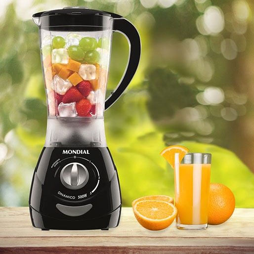 Liquidificador Mondial Dinâmico Premium L-35 500W Preto
