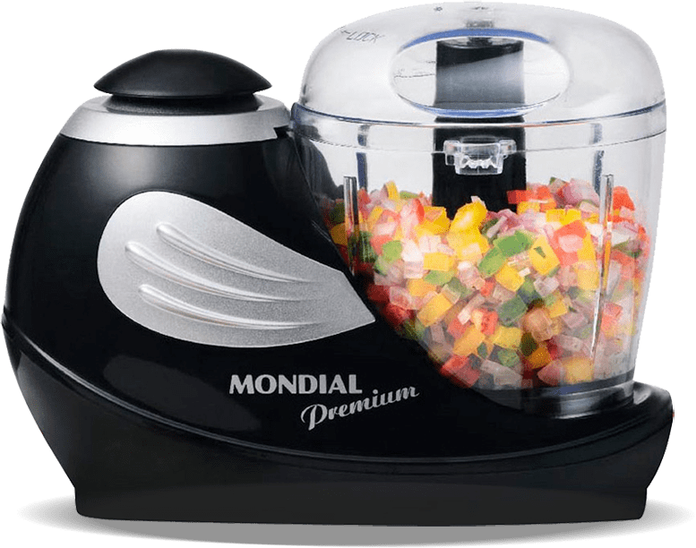 Miniprocessador Mondial Premium MP01 Preto Miniprocessador Mondial Premium MP01 Preto