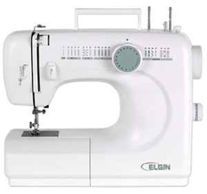 Máquina Costura Elgin Portátil Braço Livre
