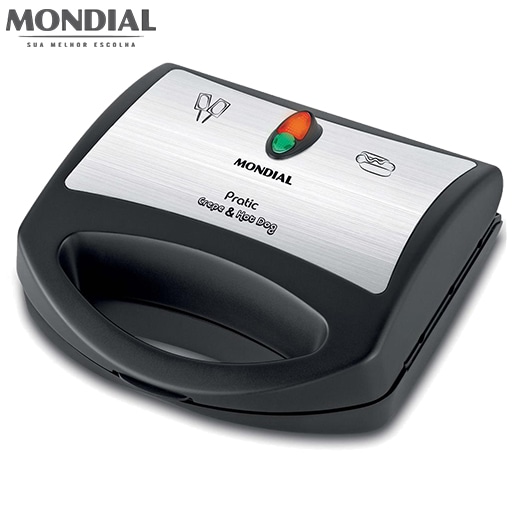 Crepeira Mondial Pratic Crepe & Hot Dog CP-01 Crepeira Mondial Pratic Crepe Hot Dog