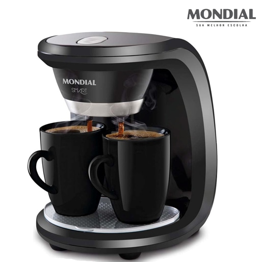 Cafeteira Elétrica Mondial Smart C18 – Preta Cafeteira Elétrica Mondial Smart C18 Preta eletroportáteis café