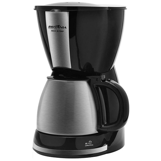 Cafeteira produzida com Aço Escovado cafeteira elétrica britânia