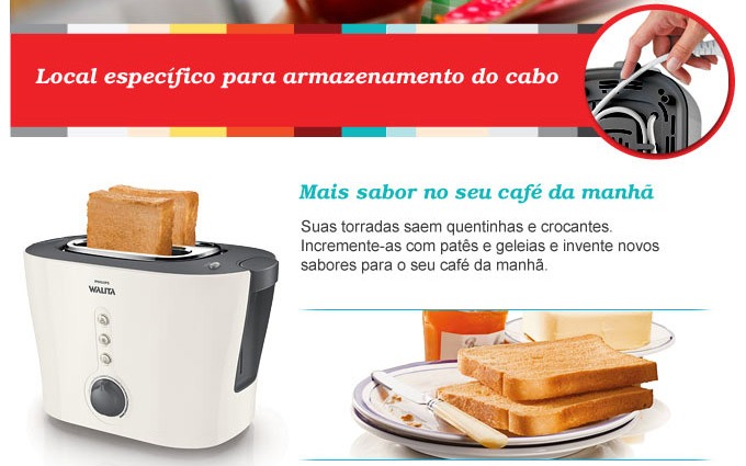 Torradeira Philips Walita