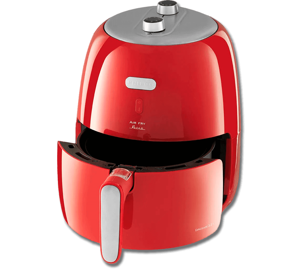 Design sofisticado Fritadeira Sem Óleo Air Fryer Philco design
