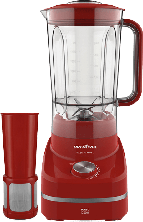 Liquidificador Britânia BLQ1250V com 1200W de potência