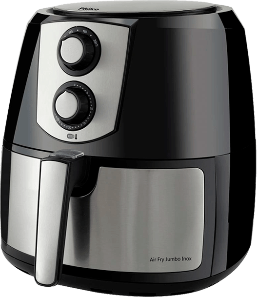 Cesto removível e função timer de 30 minutos Fritadeira Philco Jumbo PFR06PI função timer