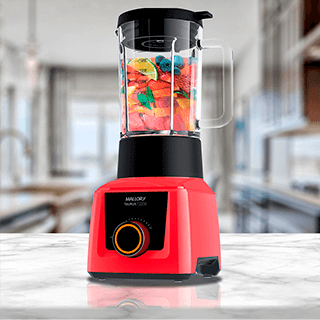 Liquidificador Mallory Taurus Glass Vermelho Liquidificador Mallory Taurus Glass Vermelho