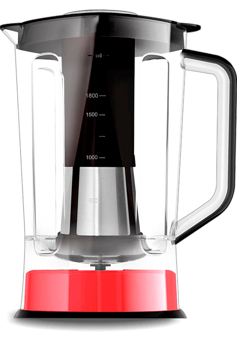 Liquidificador Mallory Taurus Glass alça sobretampa