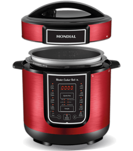 Mais autonomia para você Panela de Pressão Elétrica Mondial Master Cooker PE41