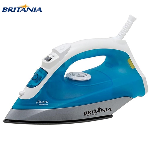 Ferro a Vapor Britânia FB167N Base antiderrapante