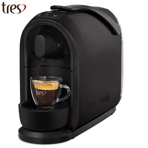 Prepara saborosas bebidas quentes e frias Cafeteira Expresso Três Corações Mimo 15Bar pressão