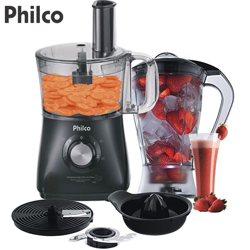 Multiprocessador Philco All in One PR Citrus Altíssima durabilidade