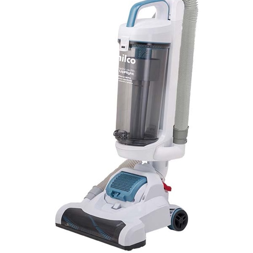 Estrutura em plástico e metal traz resistência ao equipamento Aspirador de Pó Philco Upright filtro hepa estrutura plástico metal