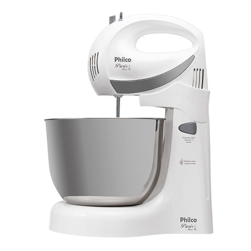 batedeira philco paris inox branca
