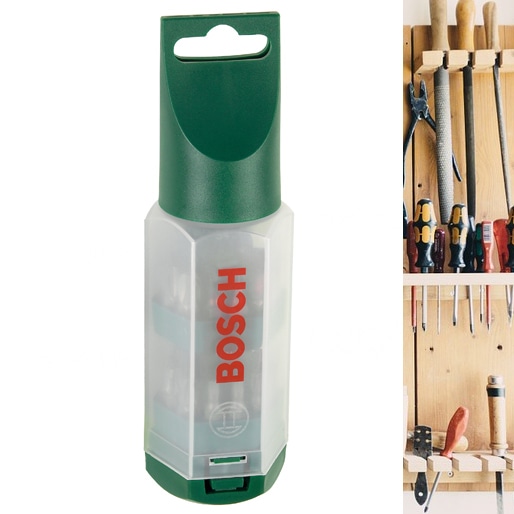 Jogo de pontas e bits Bosch Excelente suporte