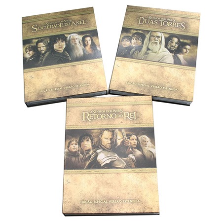 Blu-Ray - Box O Senhor dos Anéis: Edição Especial Versão Estendida filmes